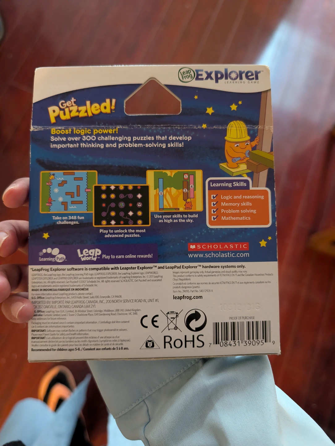 Brand NEW LeapFrog Explorer Get Puzzled! Learning Game - photo 2