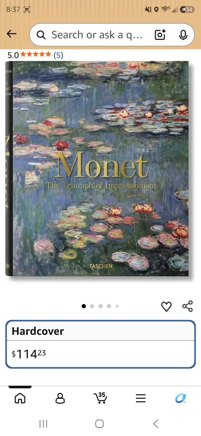 Monet: The Triumph of Impressionism Hardcover Book - photo 5