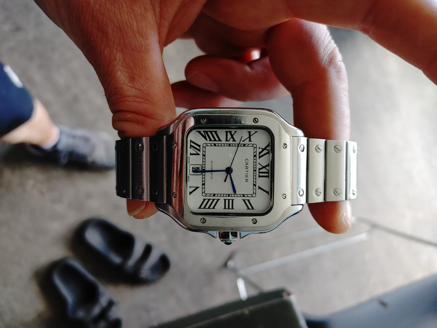 Cartier Santos Galbee Automatic Watch for sale!