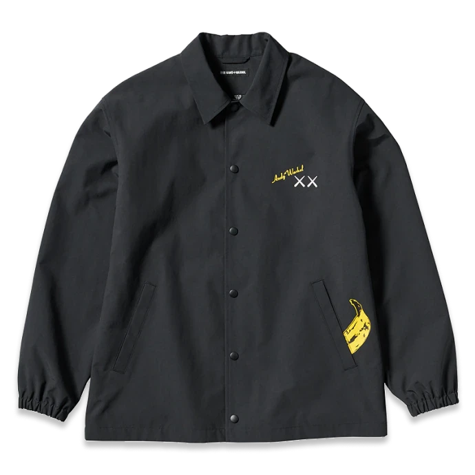 KAWS x Andy Warhol Banana Coach Jacket