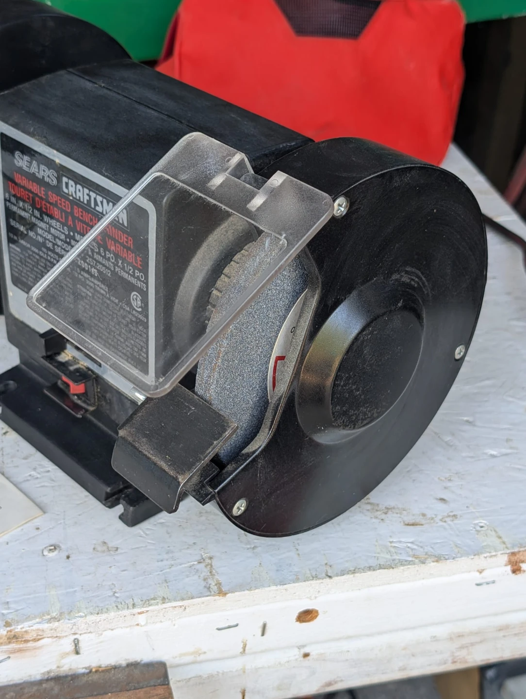 Craftsman Variable Speed Bench Grinder