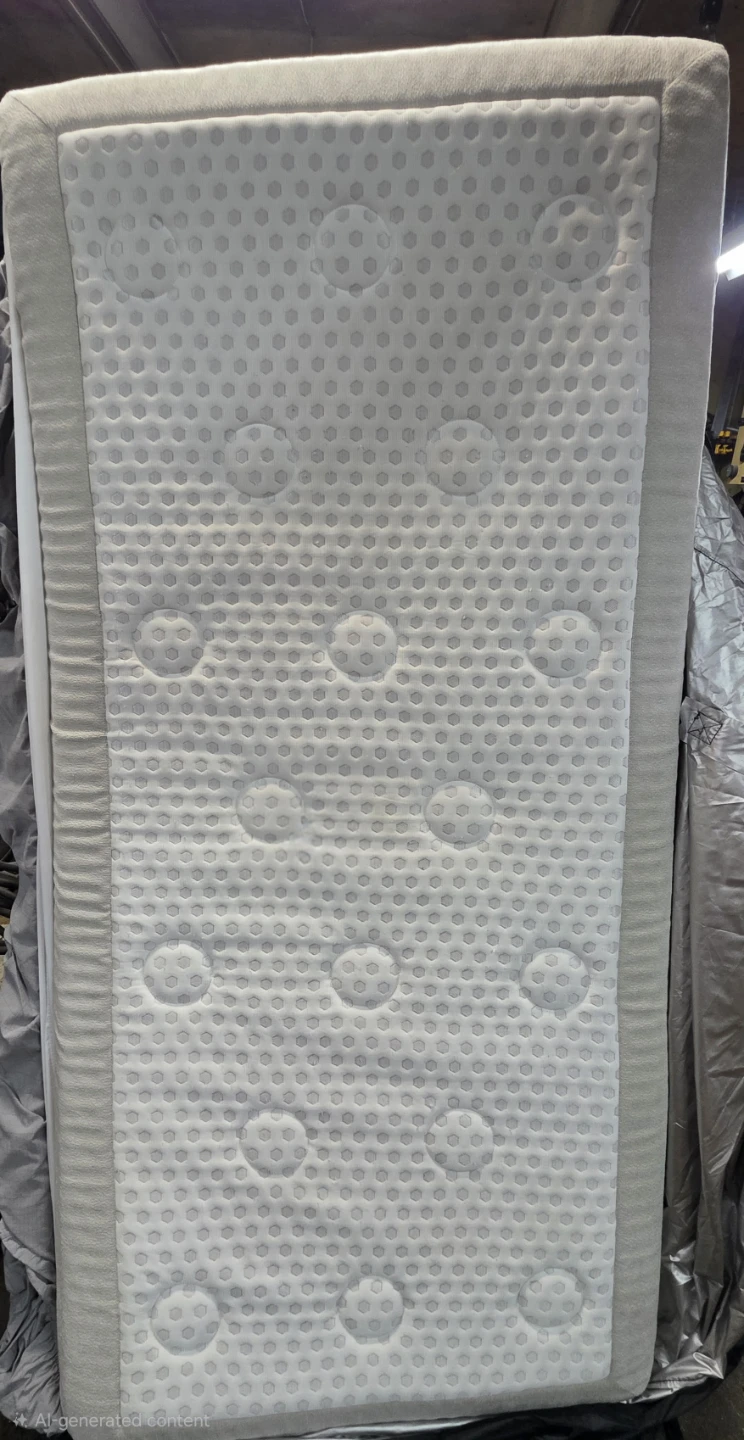 2 Twin XL mattresses  38"x80" or 1 King.