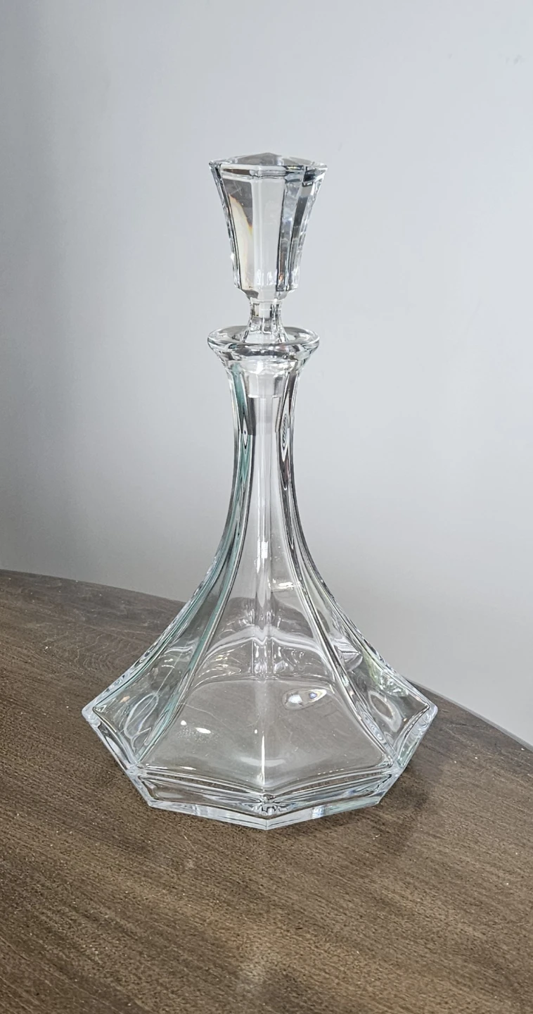 Bohemian crystal decanter