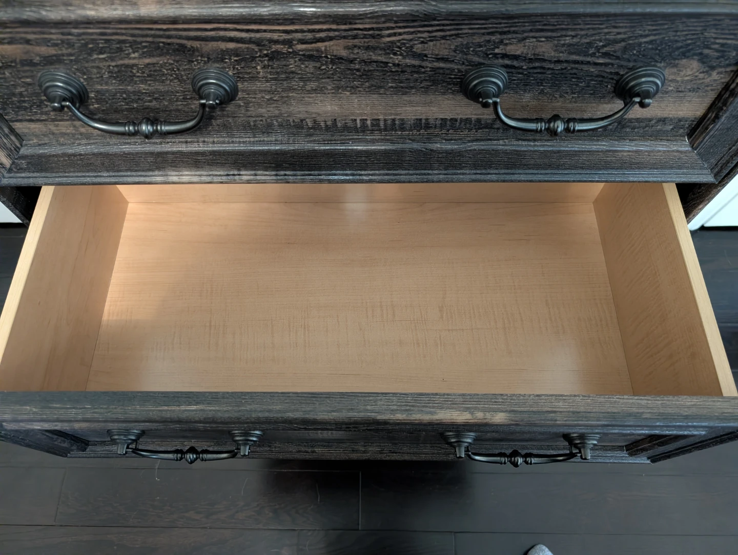 5-Drawer dark brown Dresser - photo 4