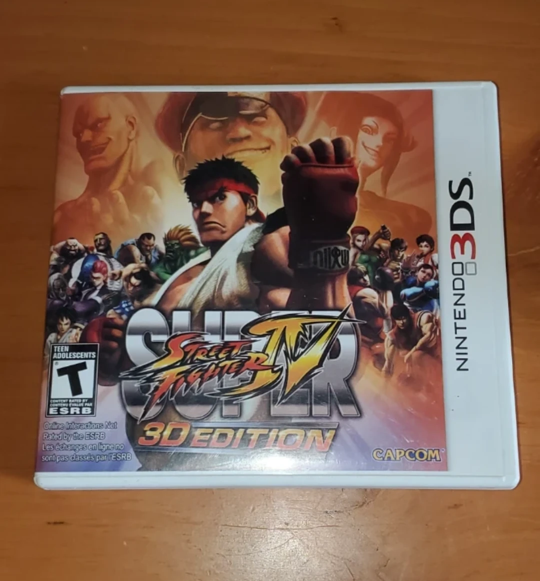 Nintendo 3DS Super Street Fighter IV 3D Edition Game