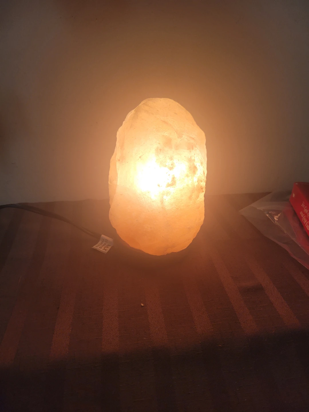 Electric Natural-Shaped Himalayan Pink Salt Lamp - photo 2