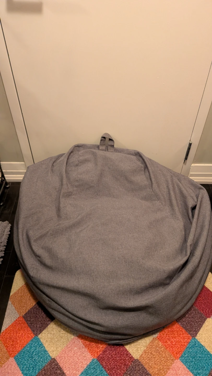 Grey Bean Bag Chair