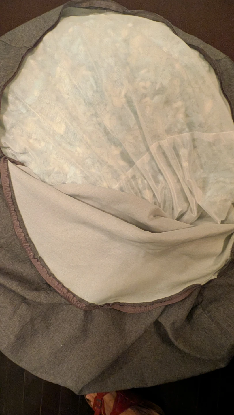 Grey Bean Bag Chair - photo 2
