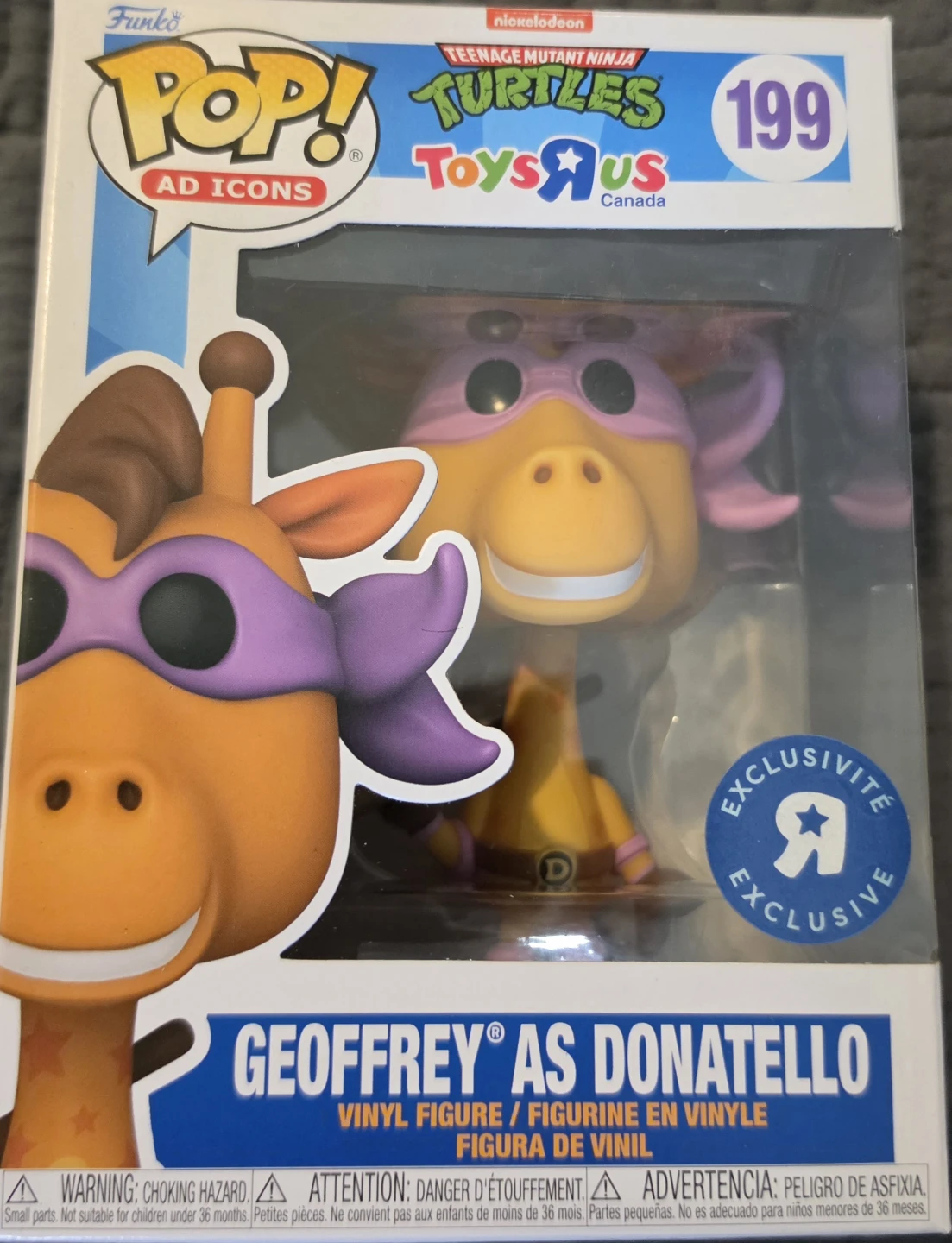 Funko Pop! Geoffrey as Donatello #199 Vinyl Figure