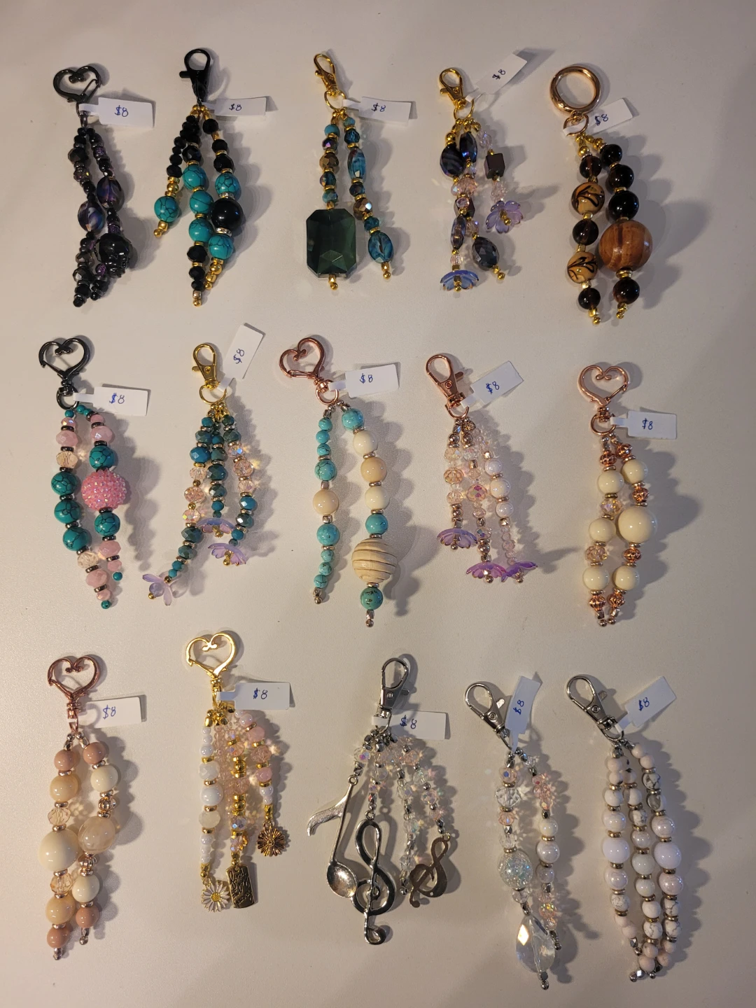 Handmade Beaded Keychains/Charms - photo 2