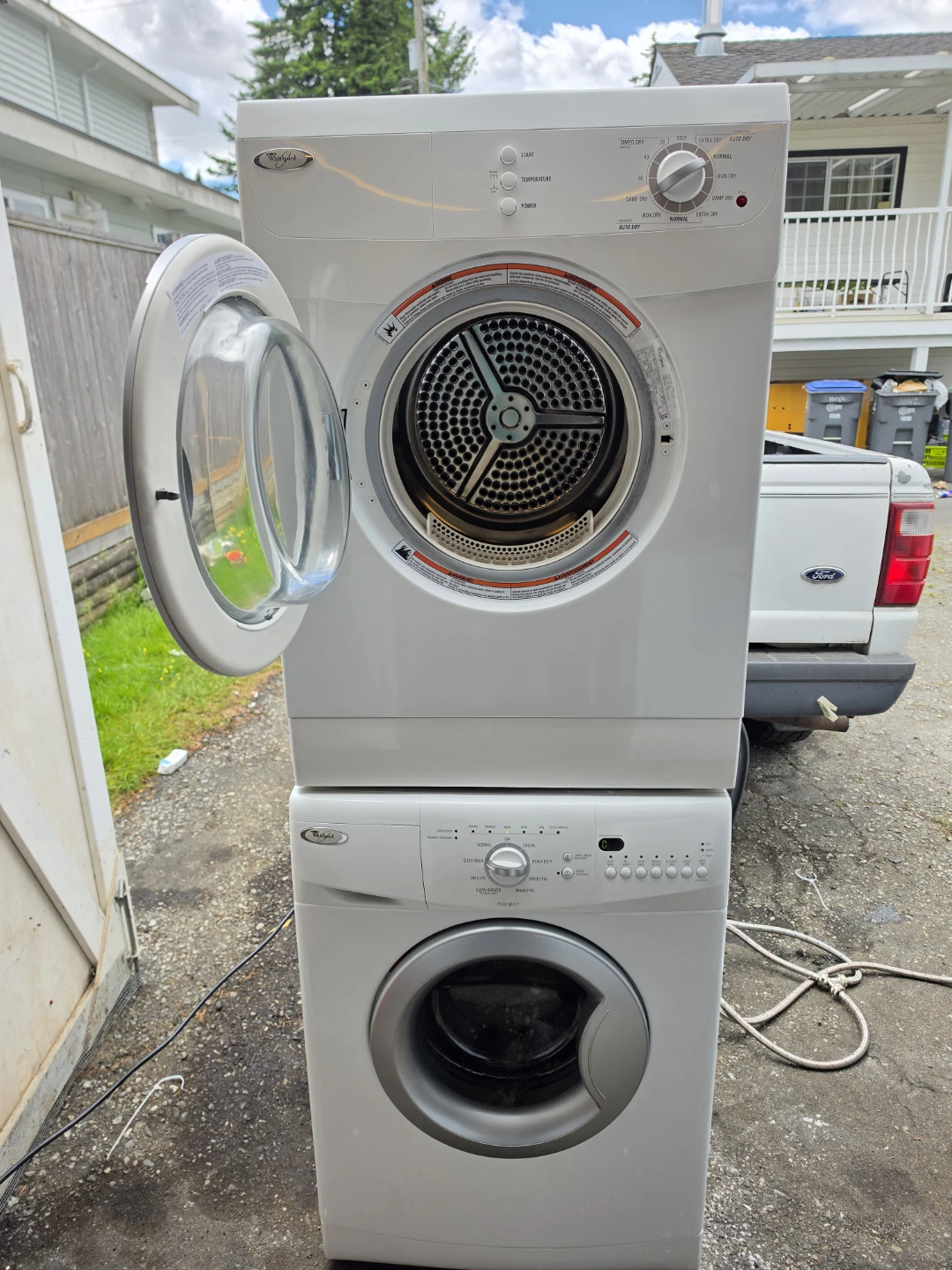 Whirlpool Stackable Washer and Dryer Combo - Delivery Available - photo 2