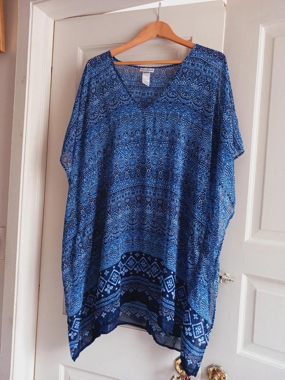 New !! TOMMY BAHAMA Blue Cover-Up L/XL - photo 3