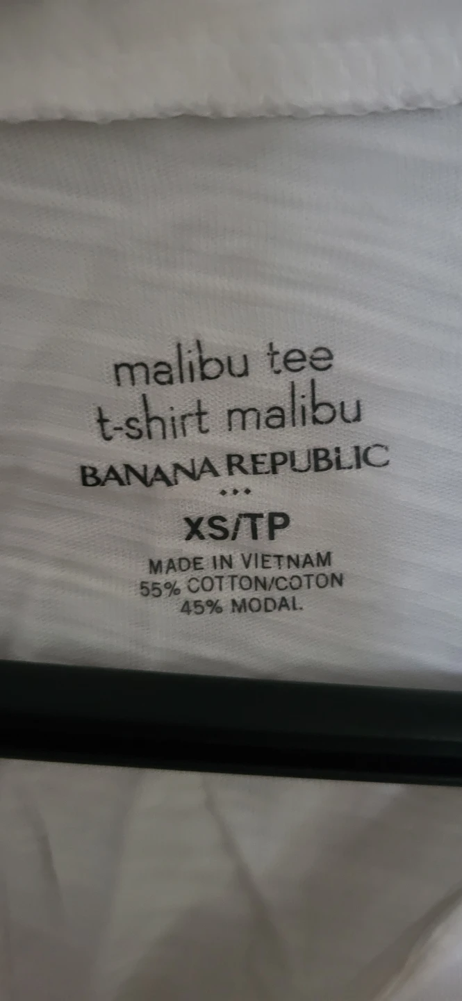 Banana Republic Malibu Tee XS/TP White⚽ - photo 2