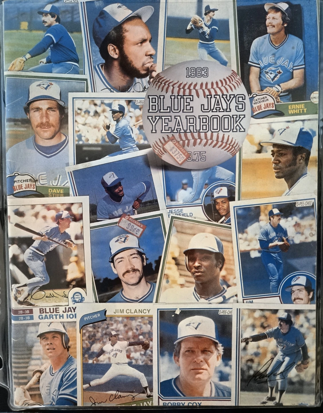 Vintage 1983 Blue Jays Yearbook+1990 D. Stieb Tin - photo 3