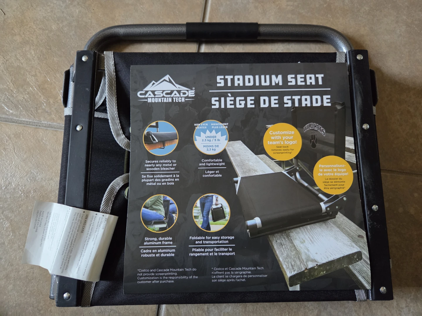Cascade Mountain Tech Stadium Seat