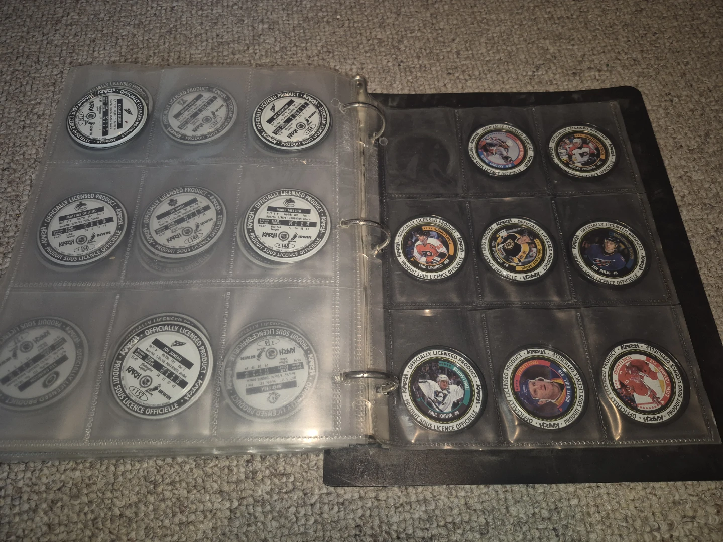 Collection of 130 NHL Katch Coins (97-98 Season) ⚽️ - photo 3