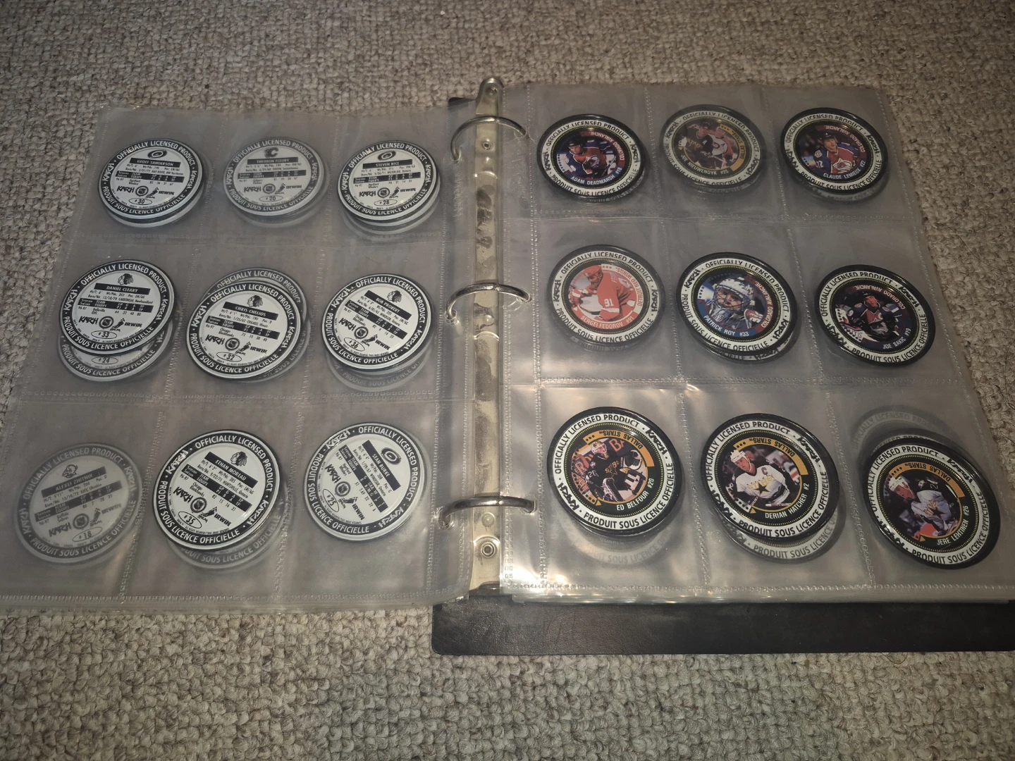 Collection of 130 NHL Katch Coins (97-98 Season) ⚽️ - photo 4