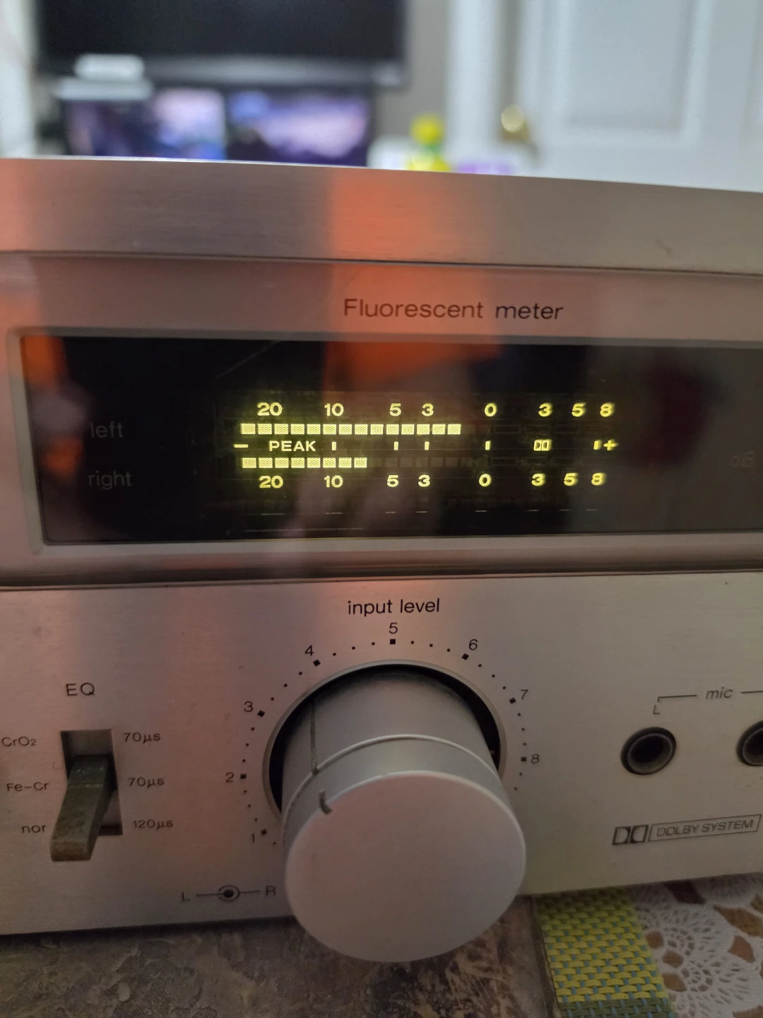 Technics RS-M18 Vintage Cassette Tape Player Recorder For Parts - photo 3