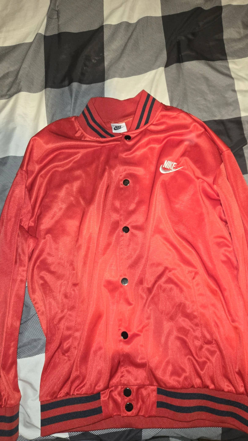 Nike Red Bomber Jacket - photo 3