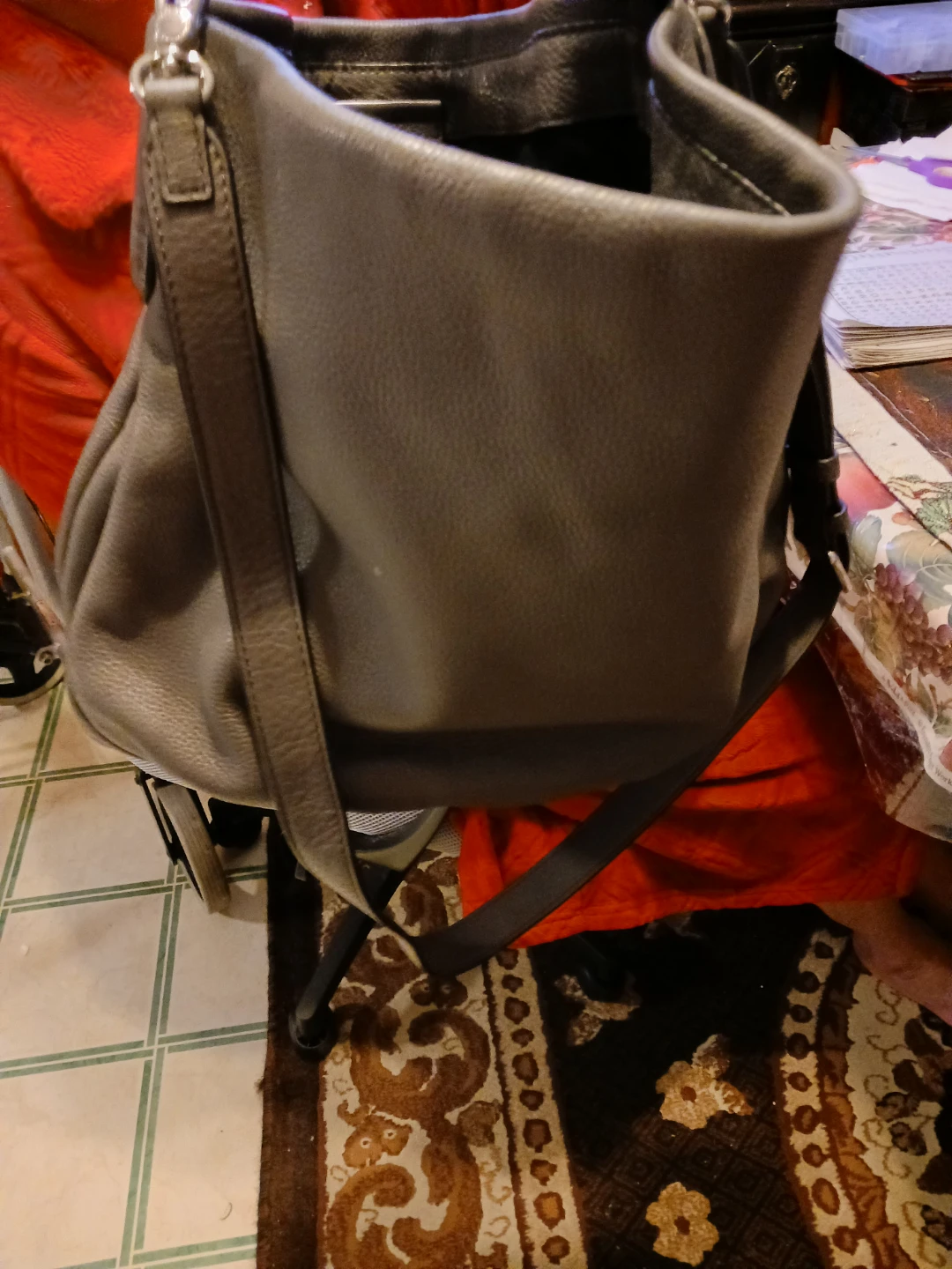 Marc by Marc Jacobs Grey Leather Hobo Bag - photo 5