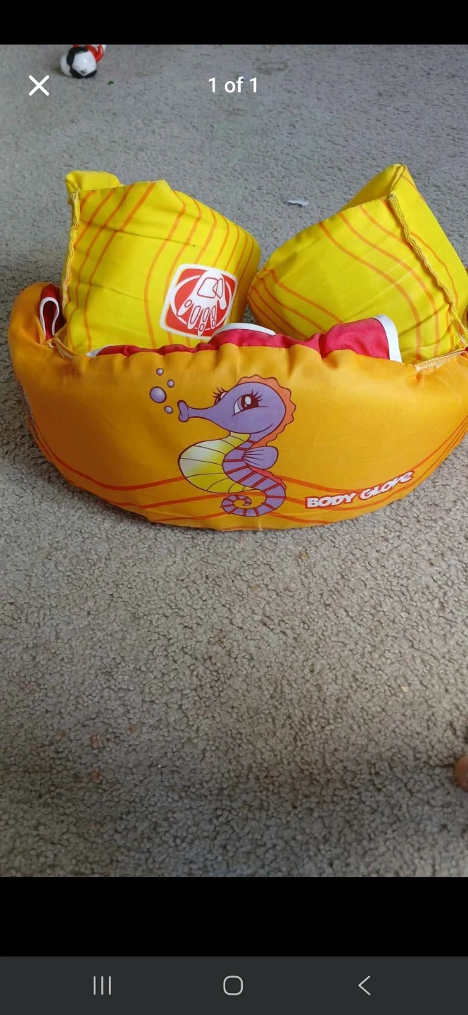 Body Glove Kids Swim Vest with Seahorse