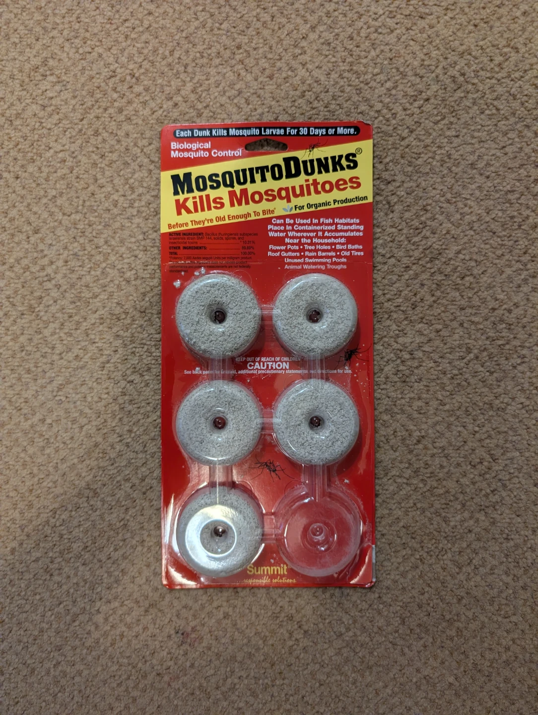 Mosquito Dunks