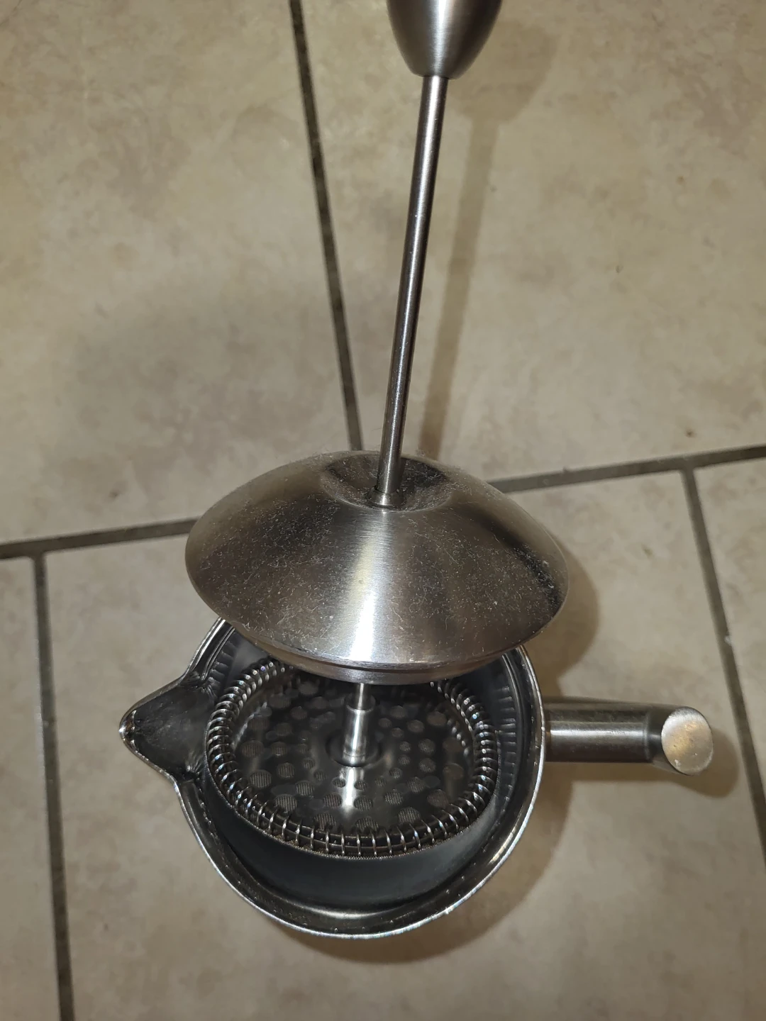 Stainless Steel French Press ⚽️ - photo 2