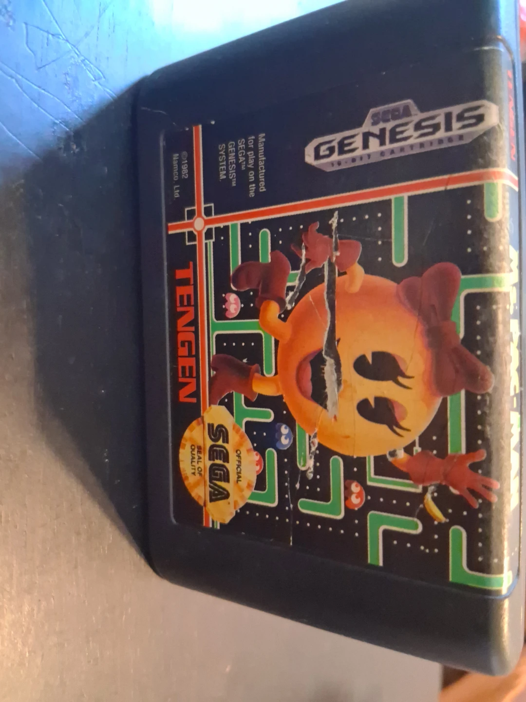 Ms. Pac-Man Sega Genesis Game Cartridge - photo 4