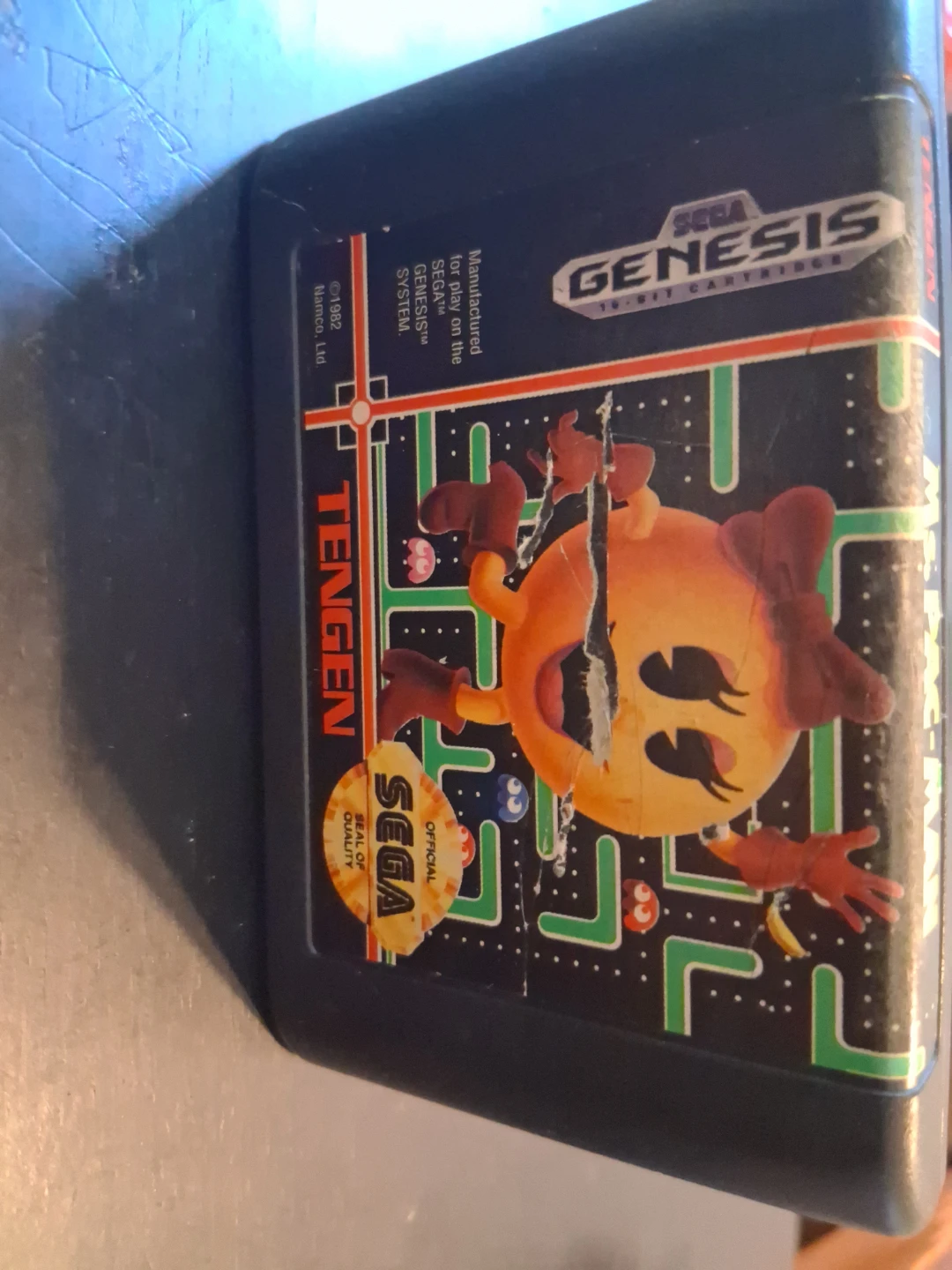 Ms. Pac-Man Sega Genesis Game Cartridge - photo 5