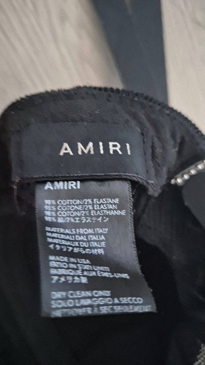 AMIRI Black Trucker Hat - photo 2