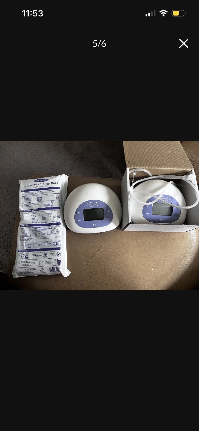 Lansinoh signature pro electric breast pump- 2 pumps - photo 3