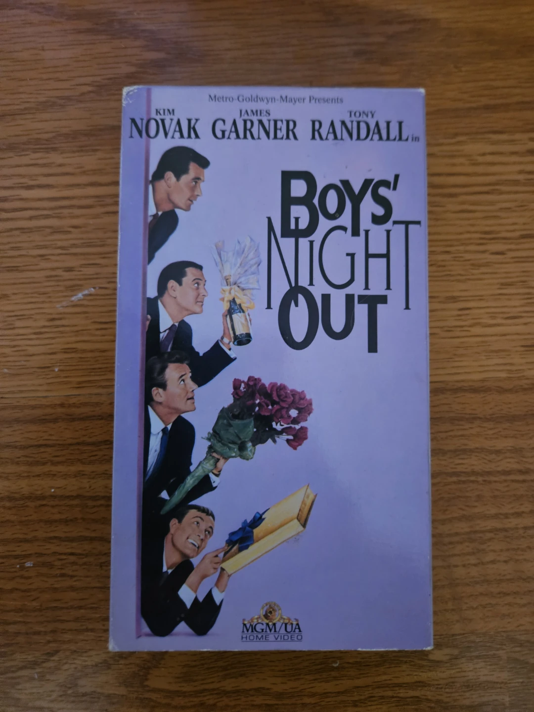 Various VHS for sale.