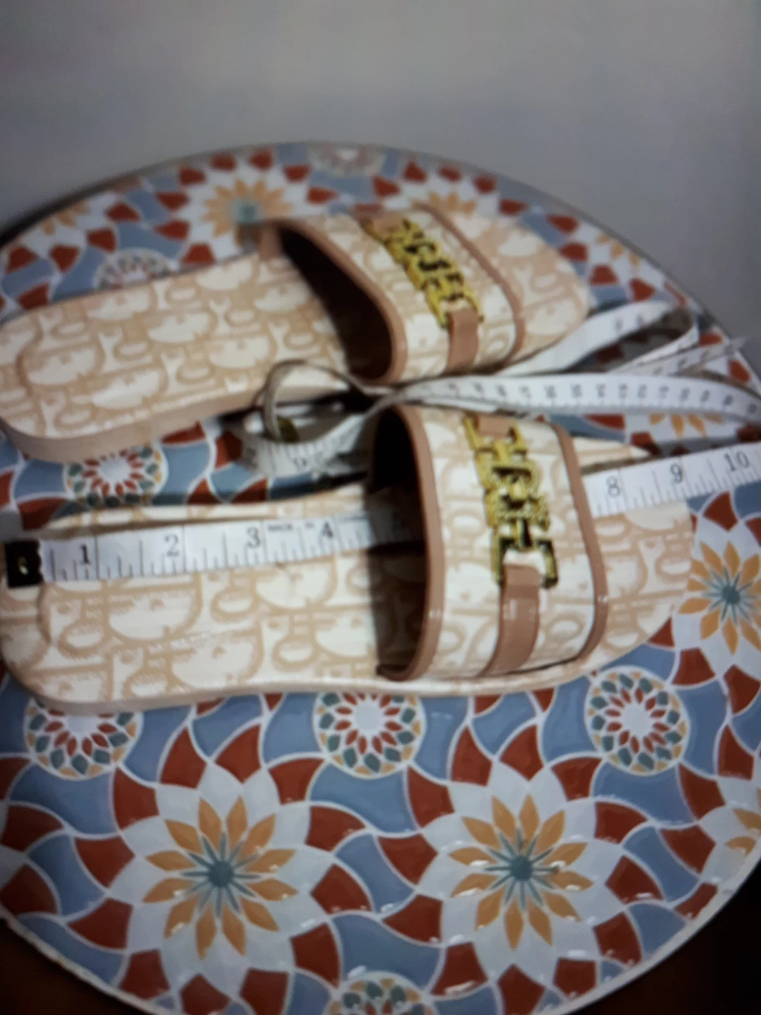 Dior Inspired Slides Size 37 - photo 3