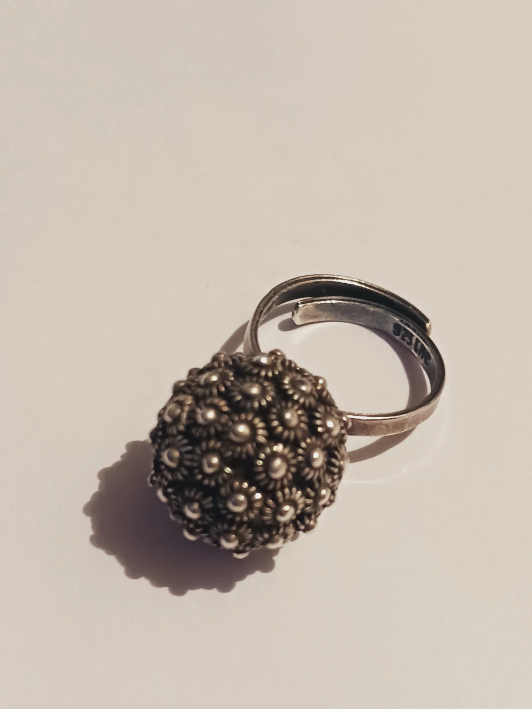 Beautiful Vintage Sterling Silver 925 Filigree Ring.7. - photo 3