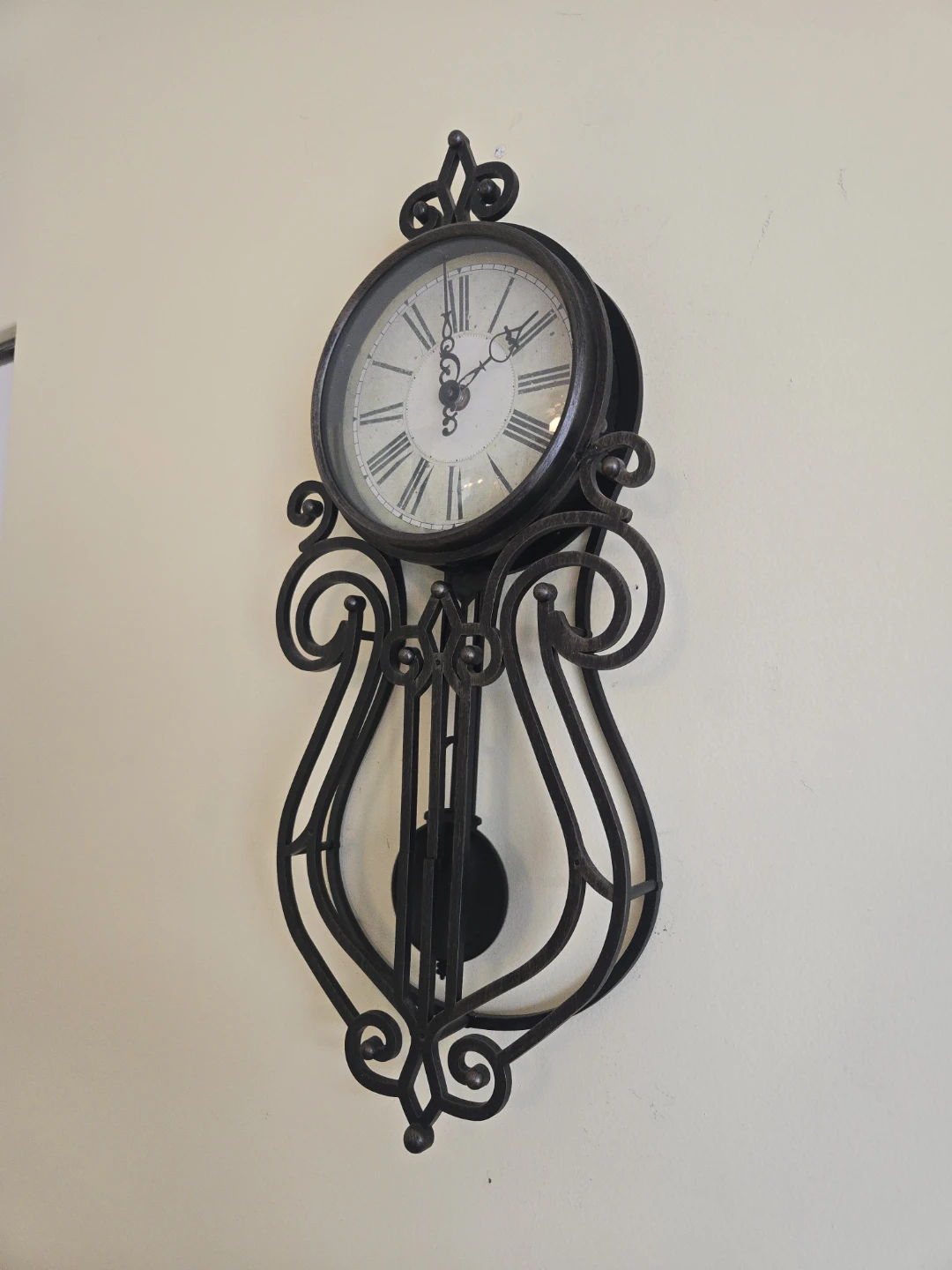 Decorative Wall Clock with Pendulum - photo 2