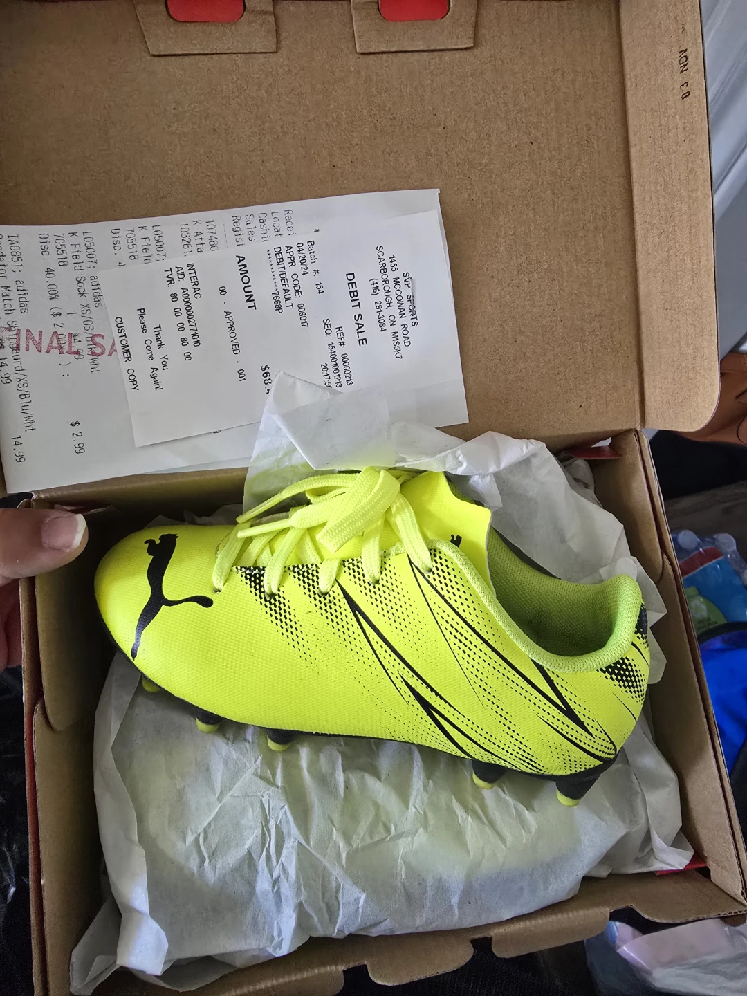 Puma Youth Soccer Cleats