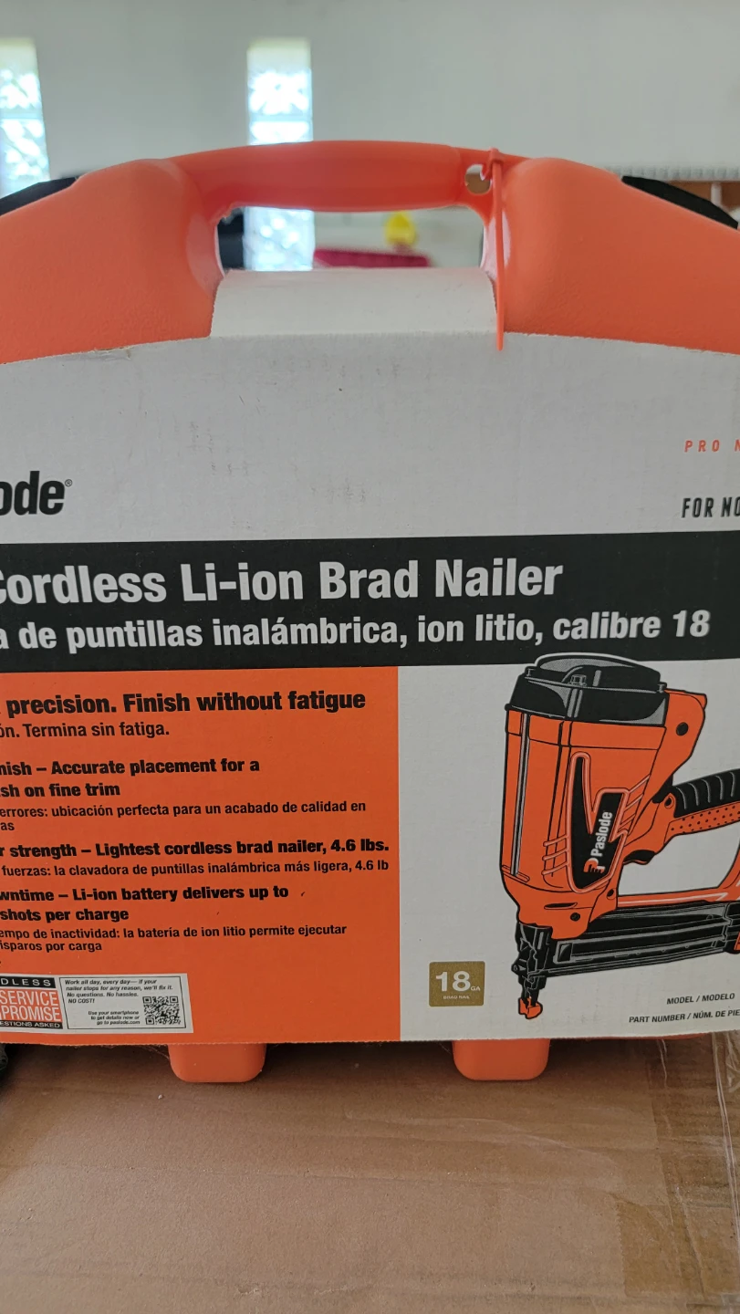 Paslode 18 Ga Cordless Li-ion Brad Nailer - photo 2