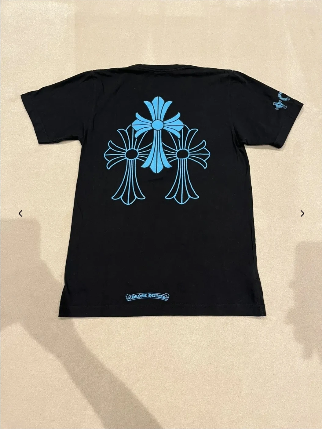 Chrome Hearts Black T-Shirt - photo 2