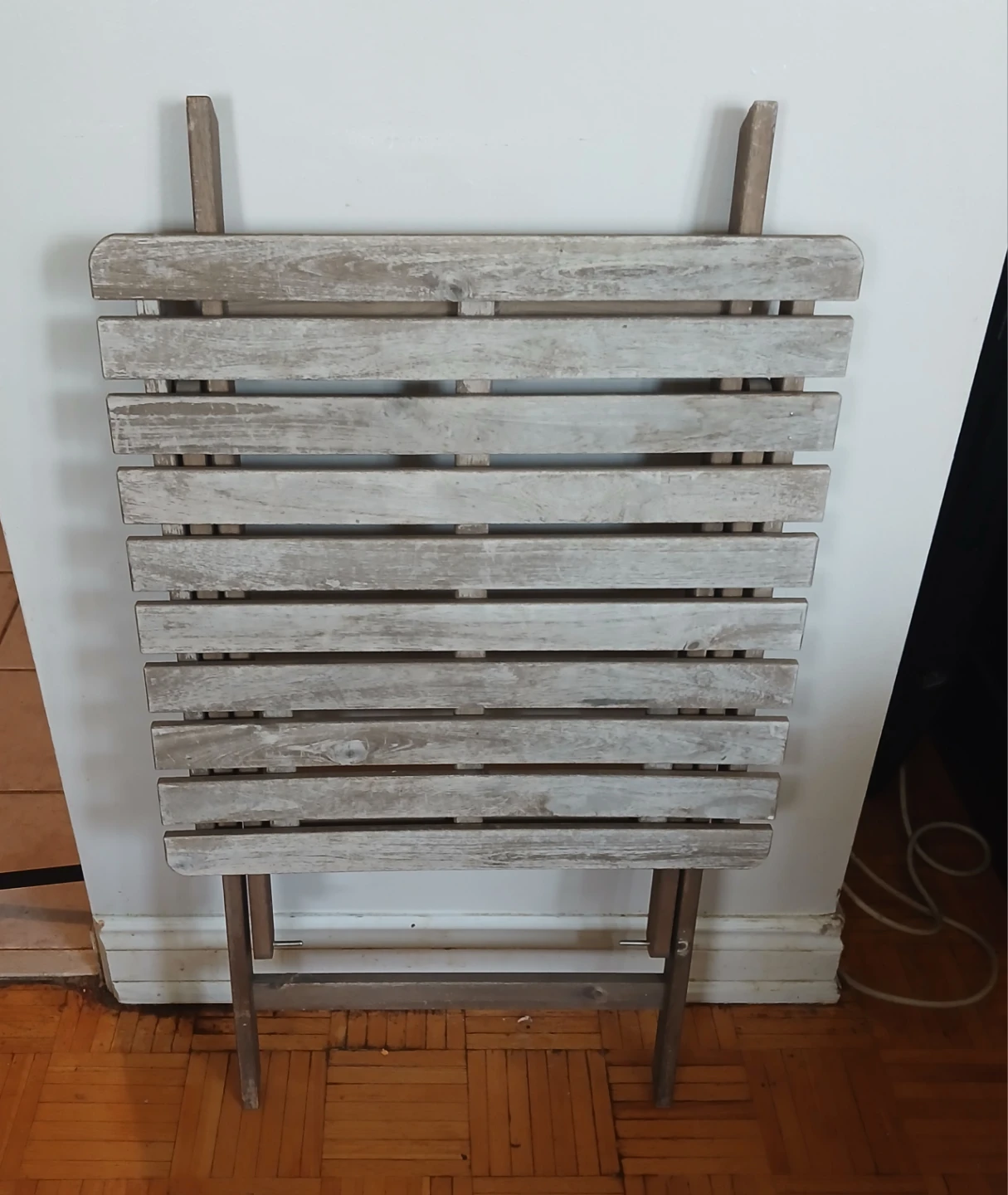 Folding Wood Patio Table - photo 3