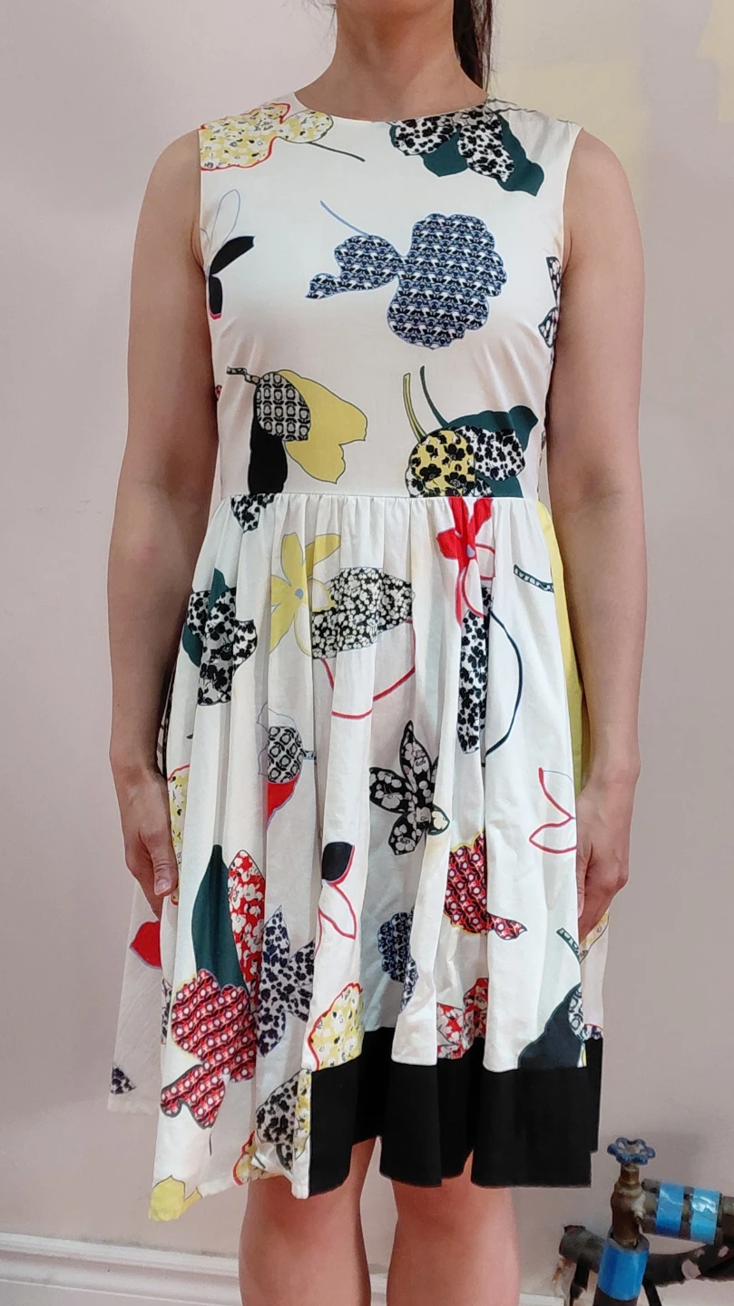 SPORTMAX CODE Floral Print Sleeveless Dress