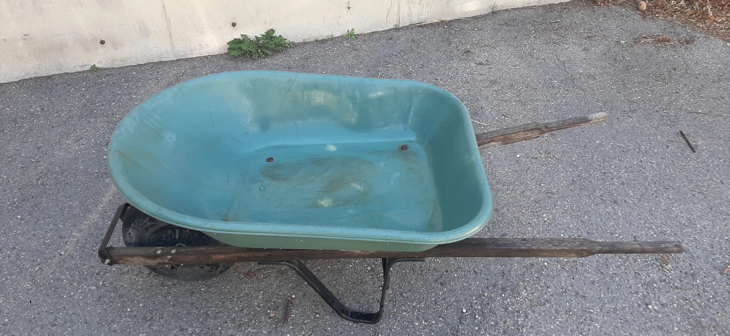 Green Wheelbarrow