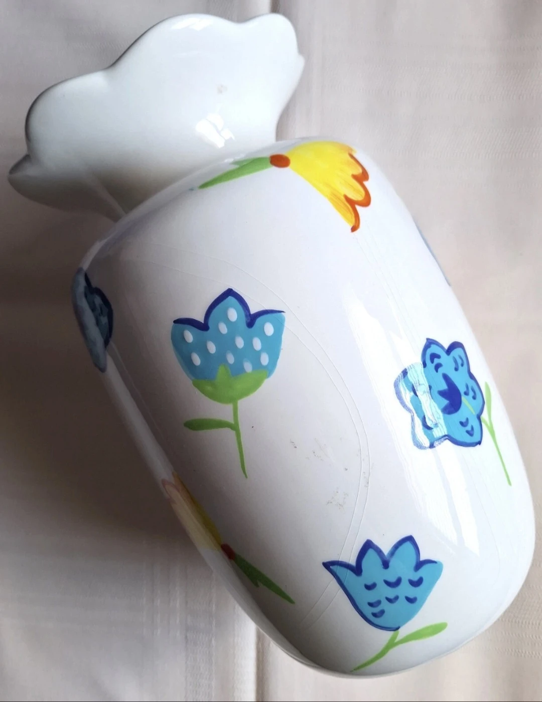 Kimberly Hodges Hallmark "Flowering" Ceramic Vase ⚽ - photo 2