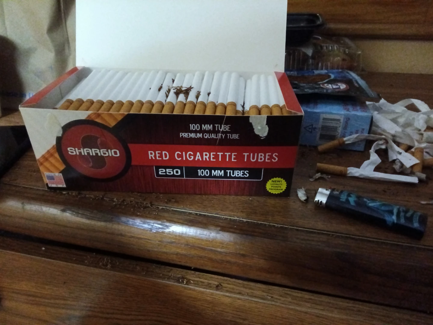 100 mm cigarette tubes
