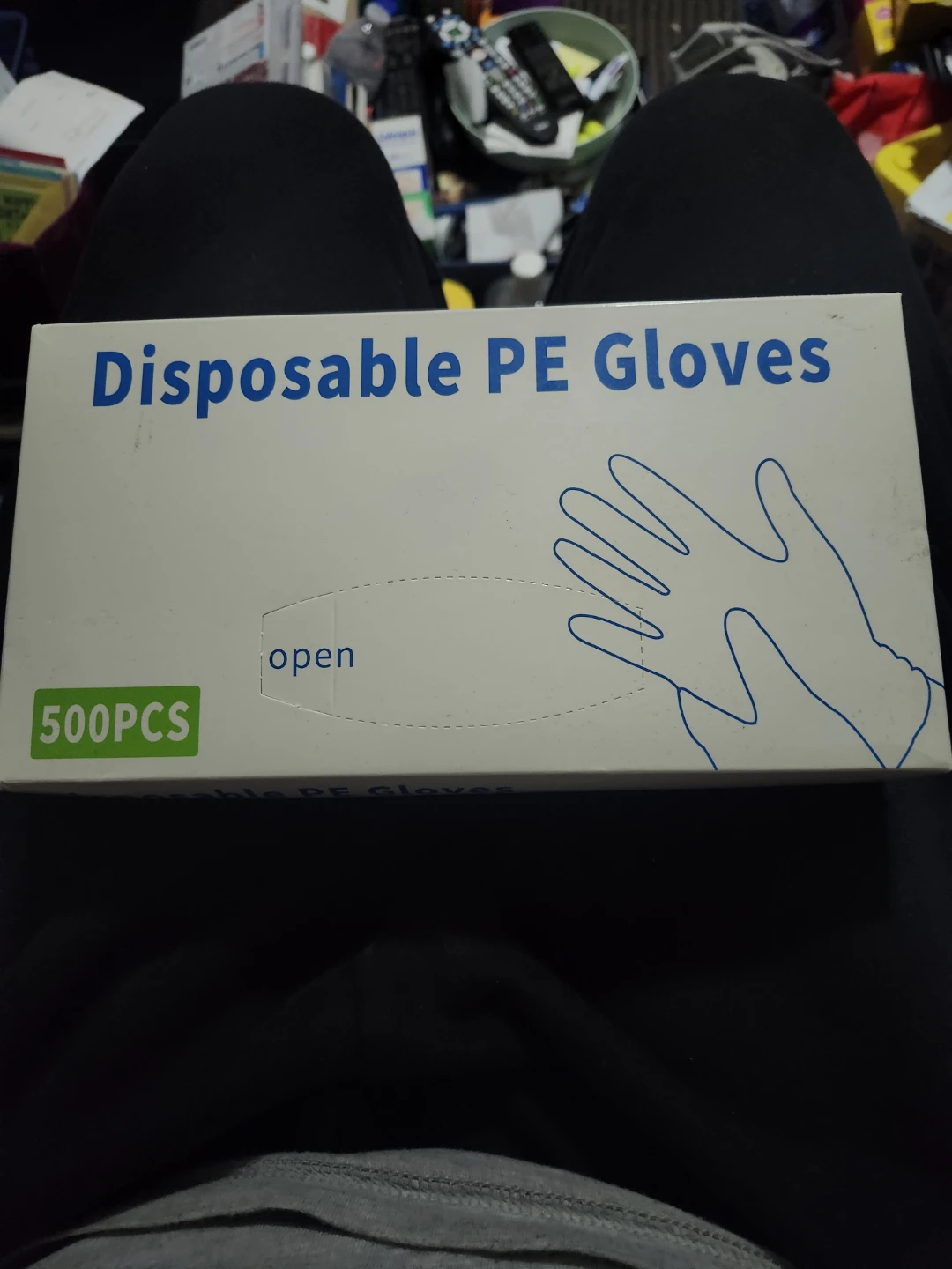 Disposable PE Gloves - 500 PCS