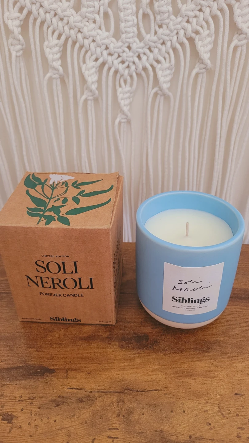 Siblings Soli Neroli Limited Edition Candle – New - photo 2