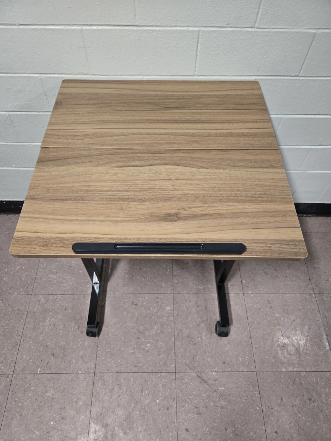 Mobile Rolling Split Top Laptop Standing Desk & Podium - photo 2