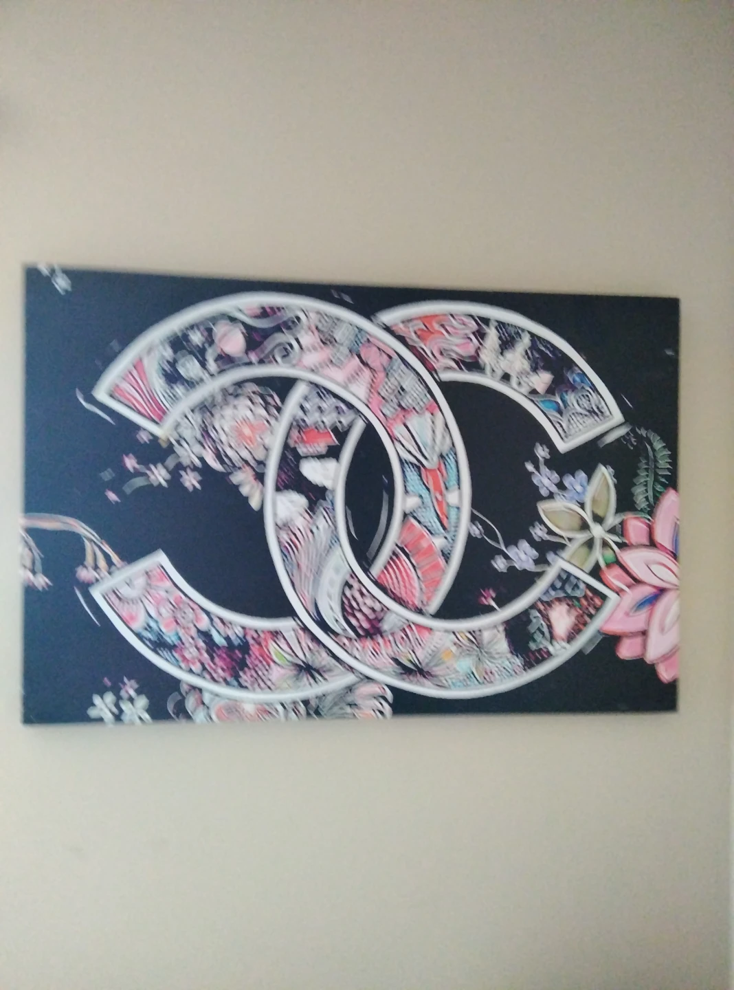 Chanel inspired canvas art - photo 2