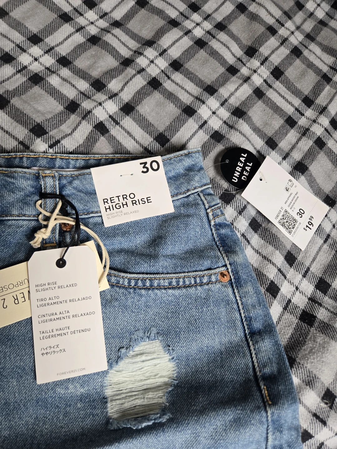 Forever 21 Women's Retro High Rise Denim Shorts - photo 5