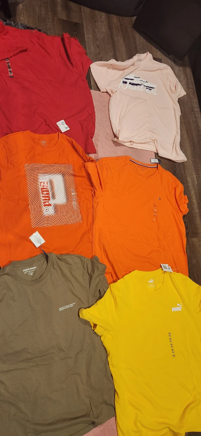Bundle of 6 Men's T-Shirts - Various Brands