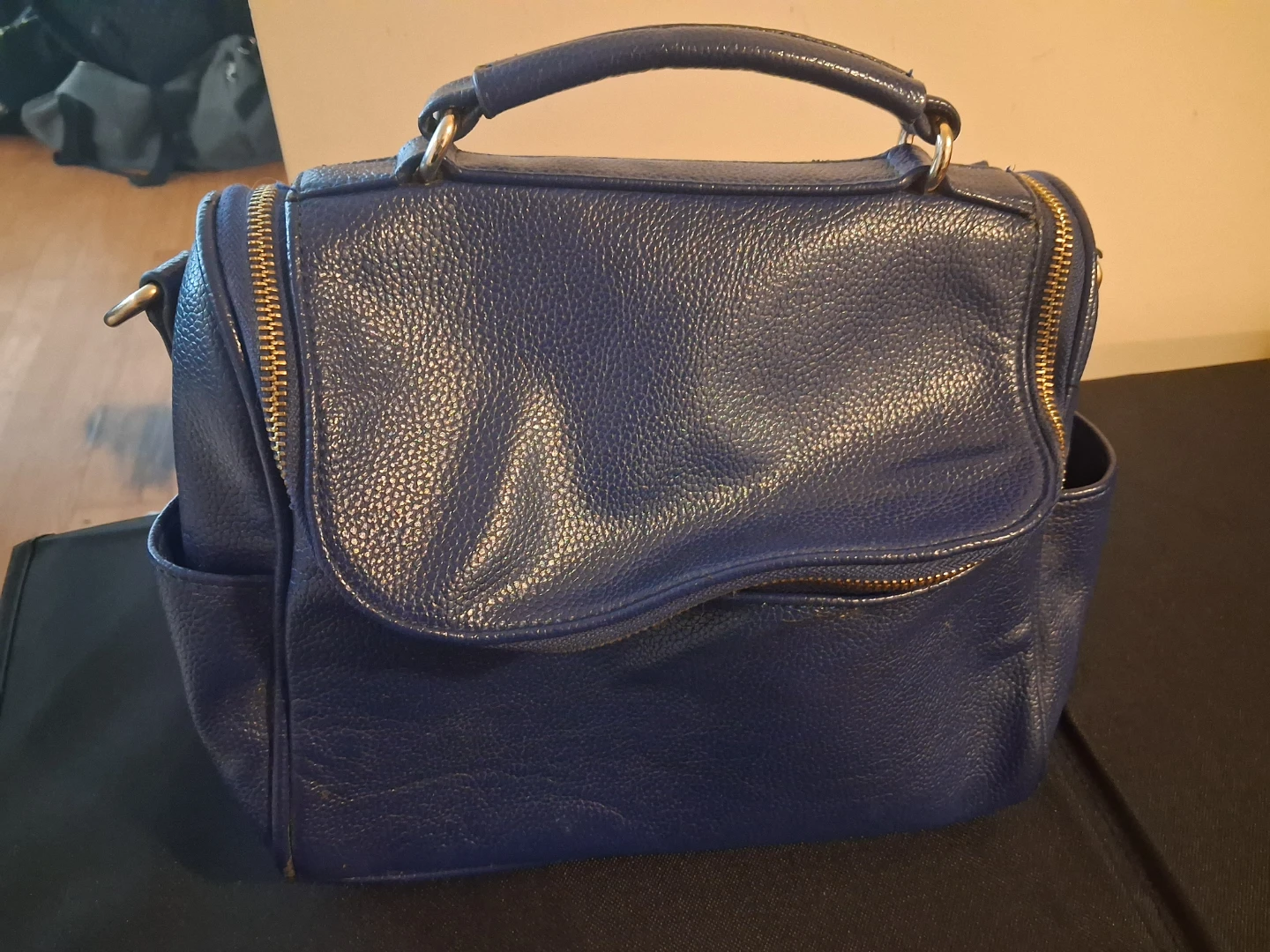 Blue purse